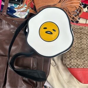 Gudetama Sanrio x Loungefly crossbody purse